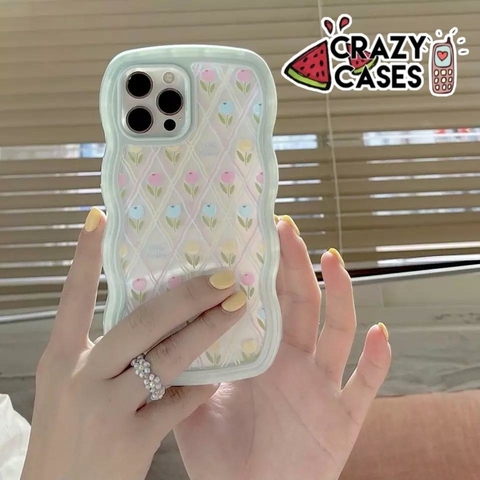 Candy case- Tulipanes- uso rudo ip 13 pro