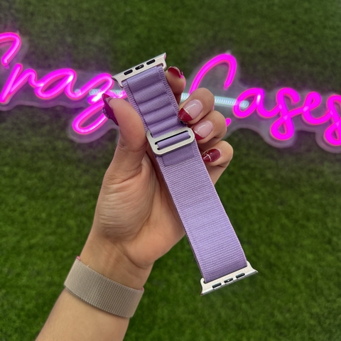 Correa Alpine Lila 42/44/45mm/Ultra