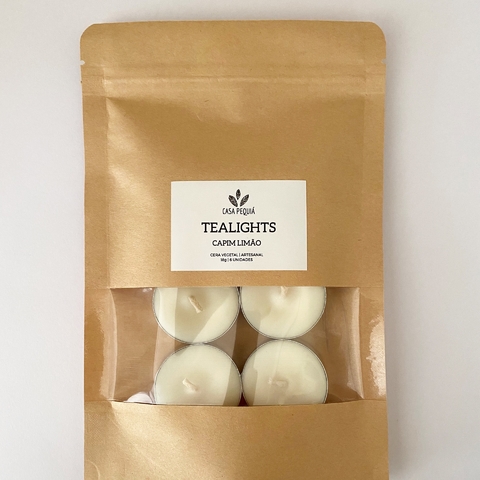 Vela Rechaud “ vegetal / Capim Limão”