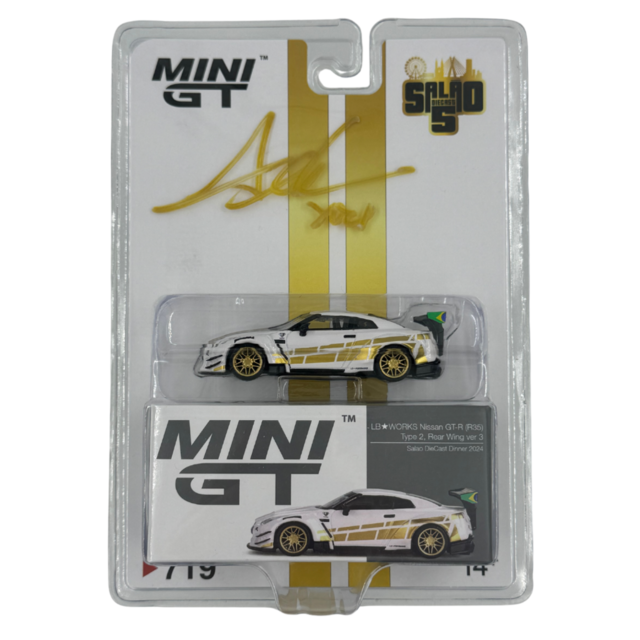 MINI GT Nissan GT-R R35 Diecast Colecionável Exclusivo MINI GT Nissan GT-R R35 Diecast Colecionável Exclusivo