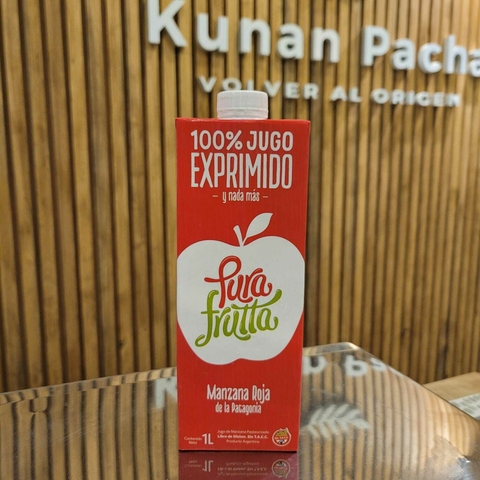Jugo de Manzana Roja 1 Litro - PURA FRUTTA