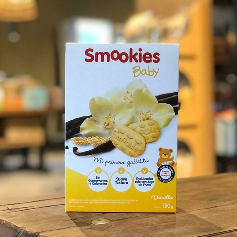 Galletitas orgánicas de Vainilla SMOOKIES Kids - 150g - comprar online