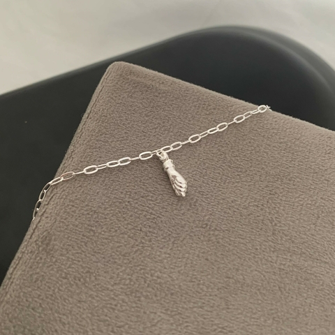 Pulseira Infantil Figuinha Prata 925