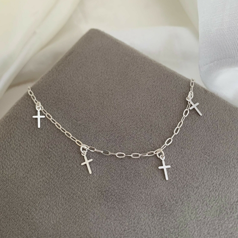 Pulseira Cruz Prata 925