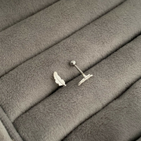 Piercing Pena Prata 925