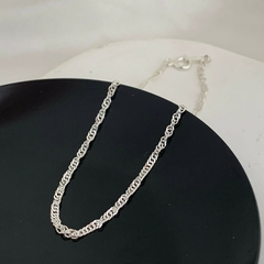 Pulseira Singapura 0.30 Prata 925