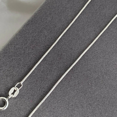 Pulseira Rabo de Rato Fino Riscado Prata 925