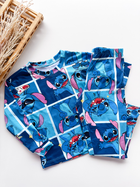 Pijama stitch Azul