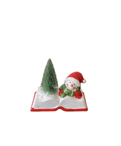 Mini Boneco de Neve com Luz