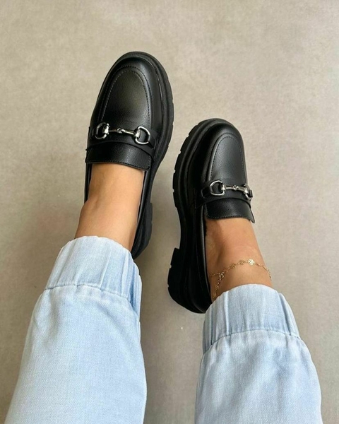 Mocassim Patty - Preto