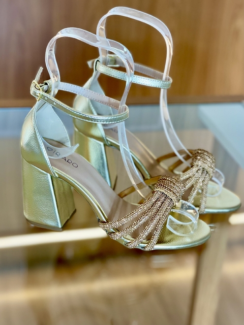 Sandália Lya - Dourada - comprar online