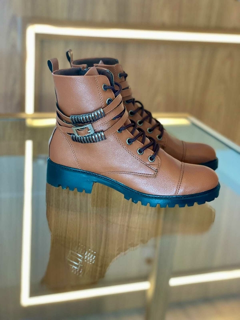 Coturno Karine - Caramelo - comprar online