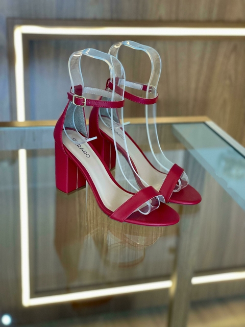 Sandália Laura - Vermelha