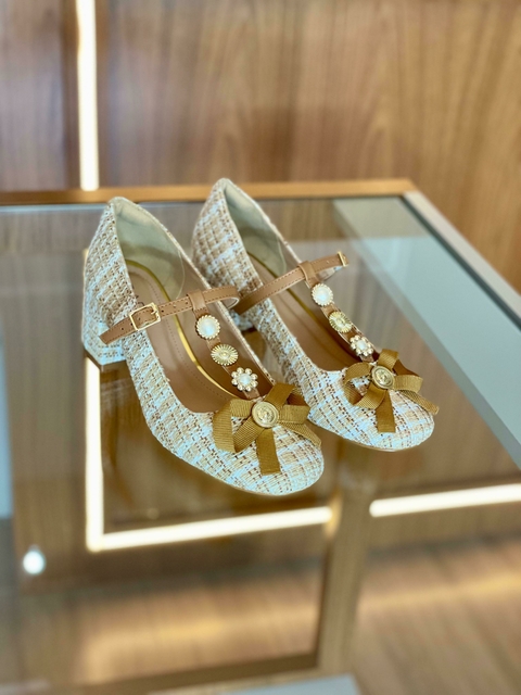Sapato Charlotte - Caramelo