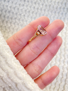Anillo cristal rosa en internet