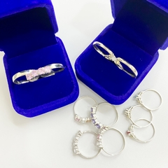 PROMO Par aliazas de plata