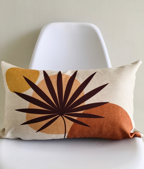 Capa de Almofada Retangular em Linho Palma