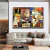 Quadro Faces Abstratas na internet