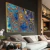 Quadro Mandala Azul Turquesa - Quadros Decorativos Podium - A Maior Marca De Quadros Decorativos do Brasil