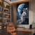 Quadro Astronauta Na Lua