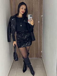Saia paetê - JULLIE STORE