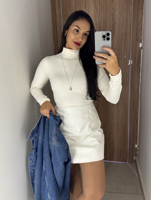 Body gola alta creme - comprar online