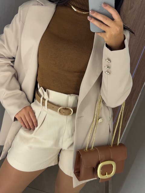 Short pregas nude - comprar online