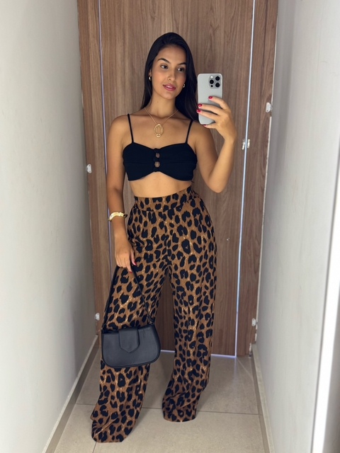 Calça animal print - comprar online