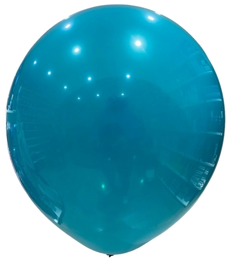 POP BALLOON INTENSE 12" X 50 UN. TURQUESA