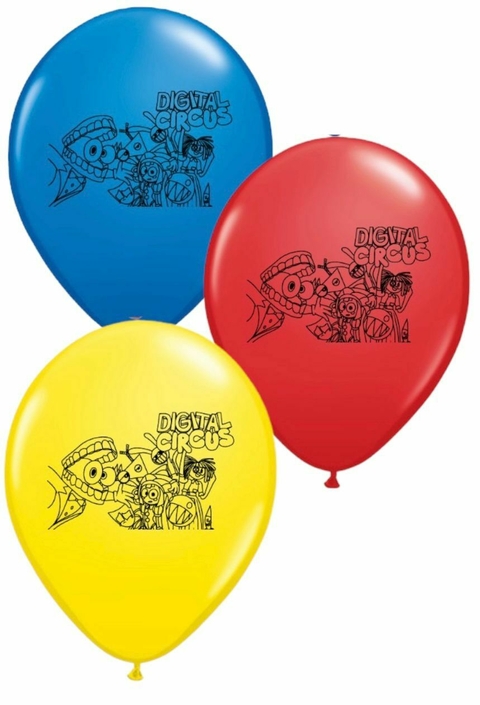 GLOBO CIRCUS DIGITAL X 25 UNIDADES