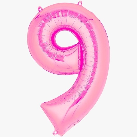 GLOBO METALIZADO 32" ROSA #9