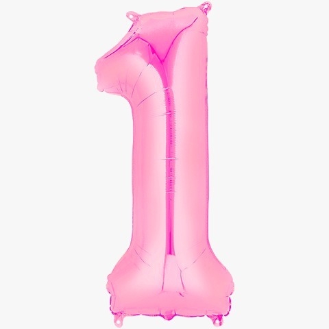 GLOBO METALIZADO 32" ROSA #1
