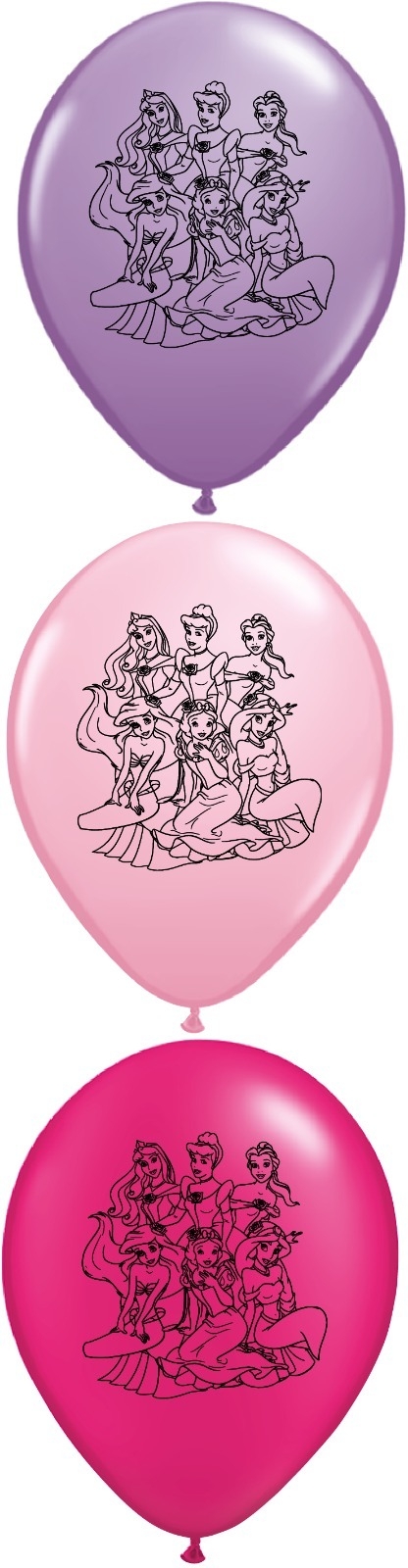 GLOBO PRINCESAS X 50 UN