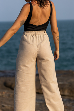 Pantalona manacá bege na internet