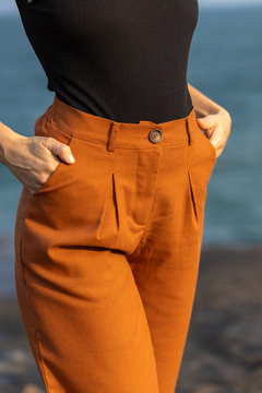 Pantalona manacá terracota - acacias ateliê