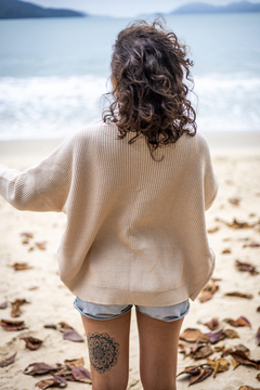 kimono Caruá bege na internet