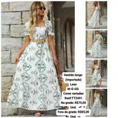 Vestido Longo TT2491 FDG CL09