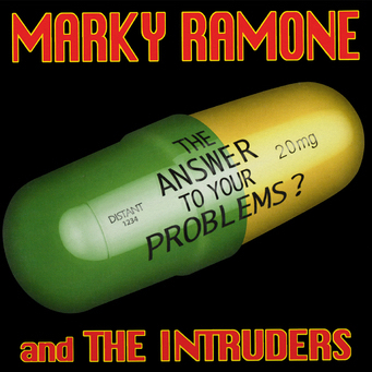 LP MARKY RAMONE AND THE INTRUDERS - THE ANSWER TO YOUR PROBLEMS?