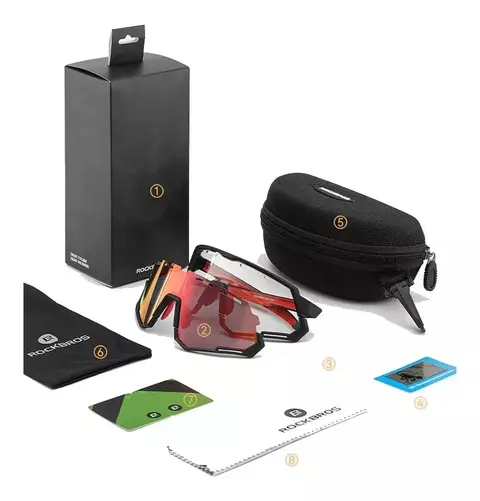 GAFAS ROCKBROS MICA POLARIZADA Y FOTOCROMATICA - comprar online