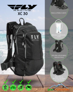 MOCHILA CON BOLSA DE HIDRATACION FLY XC 30 1 LITER HYDRO PACK