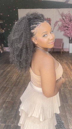 Rabo de Cavalo Deusa - Castanho Escuro - 320Gramas - Bia Laces