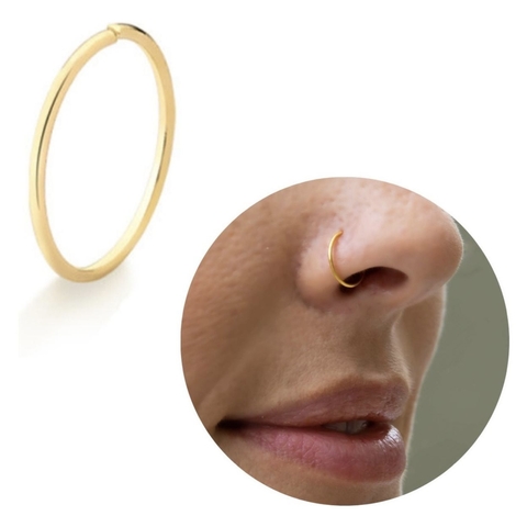 Argola para nariz Ouro 18K
