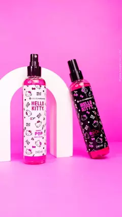 Hello Kitty Kit 2 Deo Colônia Body Splash e Gel Glitter - Cia da Natureza