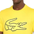 Camiseta Lacoste Polaroid logo Estampado - Amarela - One Way Store