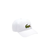 Boné de sarja com insígnia de crocodilo Branco - comprar online