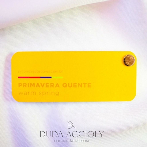 Cartela Primavera Quente Individual Ed.2