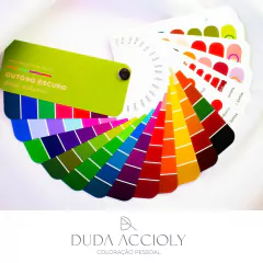 Kit 12 cartelas de cores - comprar online