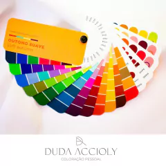 Kit 12 cartelas de cores