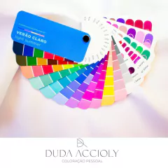 Kit 12 cartelas de cores - loja online