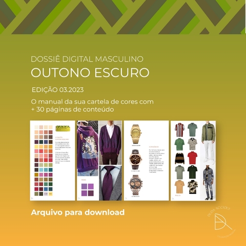 Dossiê Digital Masculino Outono Escuro